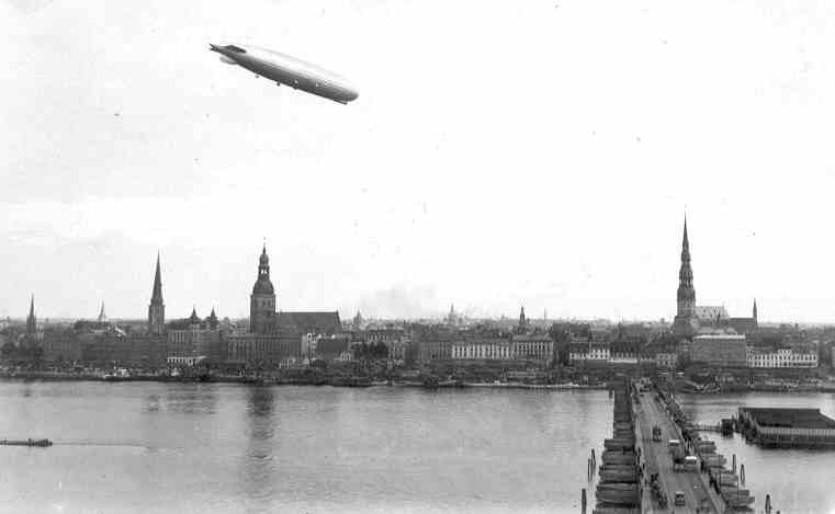 Graf Zeppelin over Riga